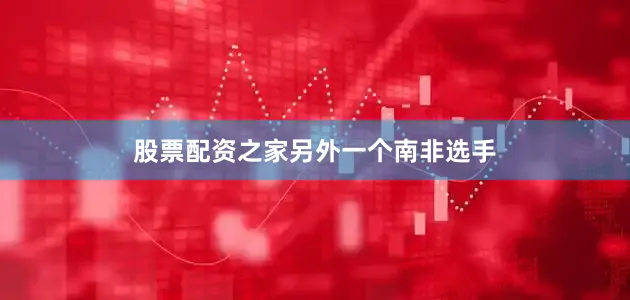 股票配资之家　　另外一个南非选手